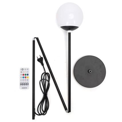 Aigostar - LED RGBW Dimbare vloerlamp MESH LED/8W/230V + afstandsbediening