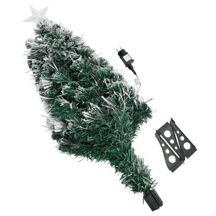 Aigostar - LED buitenkerstboom 85 LEDs/8 functies 0,9 m IP44 multicolor