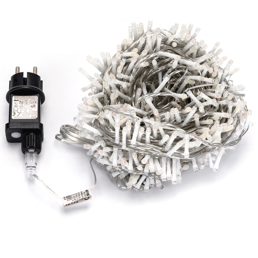 Aigostar - LED-kerstsnoer voor buiten, 600 LED's / 8 functies, 30 m, IP44, meerkleurig