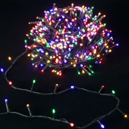 Aigostar - LED RGBY buiten kerstsnoer 600 LEDs/8 functies 30 m IP44