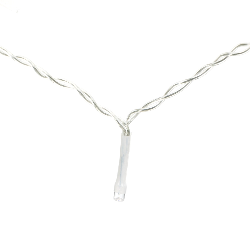 Aigostar - LED zonne-kerstverlichting 120xLED/8 functies 3x0,6 m 500 mAh IP65 meerkleurig