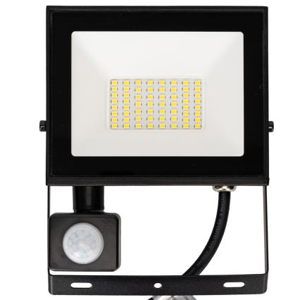 Aigostar - LED-schijnwerper met sensor 30W/230V 4000K IP65