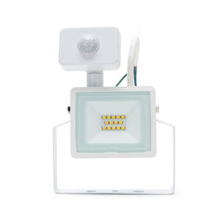 Aigostar - LED Schijnwerper met Sensor LED/10W/230V 4000K IP65 wit