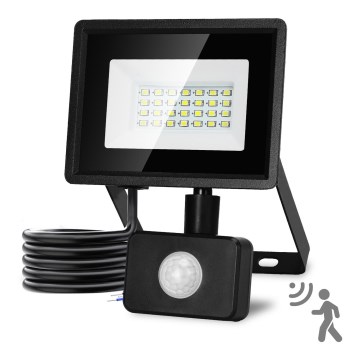 Aigostar - LED Schijnwerper met sensor LED/20W/230V 6500K IP65