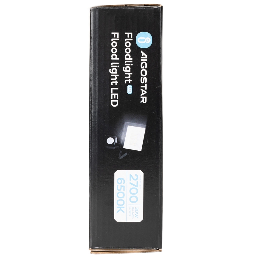 Aigostar - LED-schijnwerper met sensor LED/30W/230V 6500K IP65