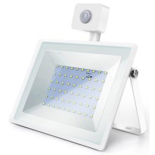 Aigostar - LED Schijnwerper met Sensor LED/50W/230V 6400K IP65 wit