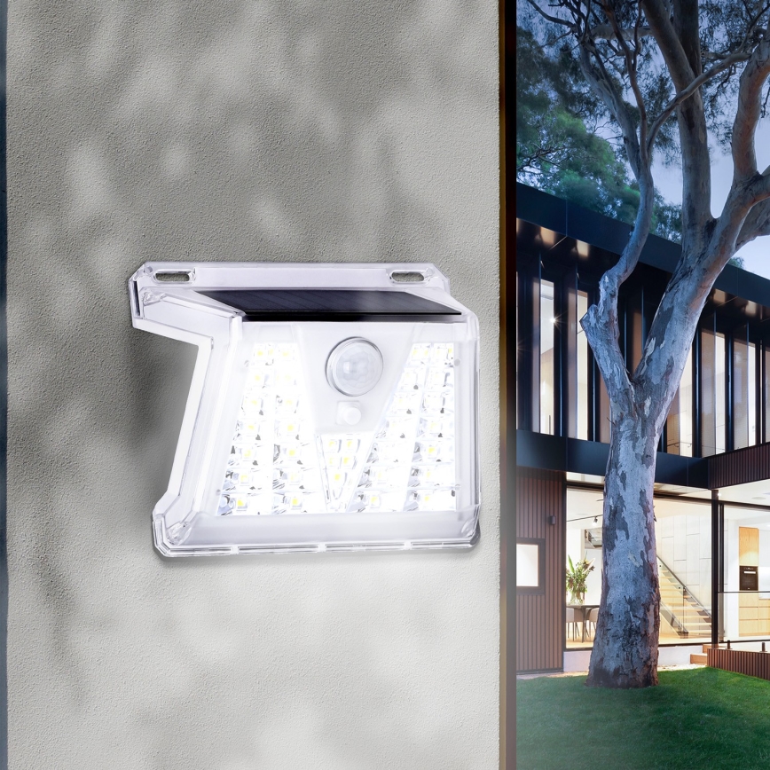Aigostar - LED Solar buitenverlichting met sensor LED/1,48W/3,7V IP65 1200 mAh