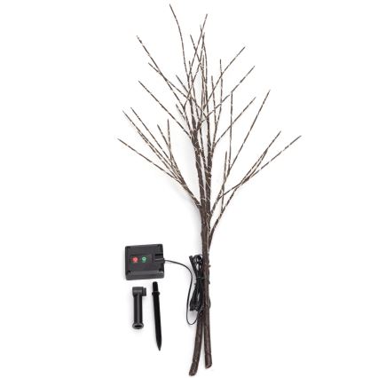 Aigostar - LED Solar decoratie 140xLED/3m IP65 300 mAh warm wit wijnstok