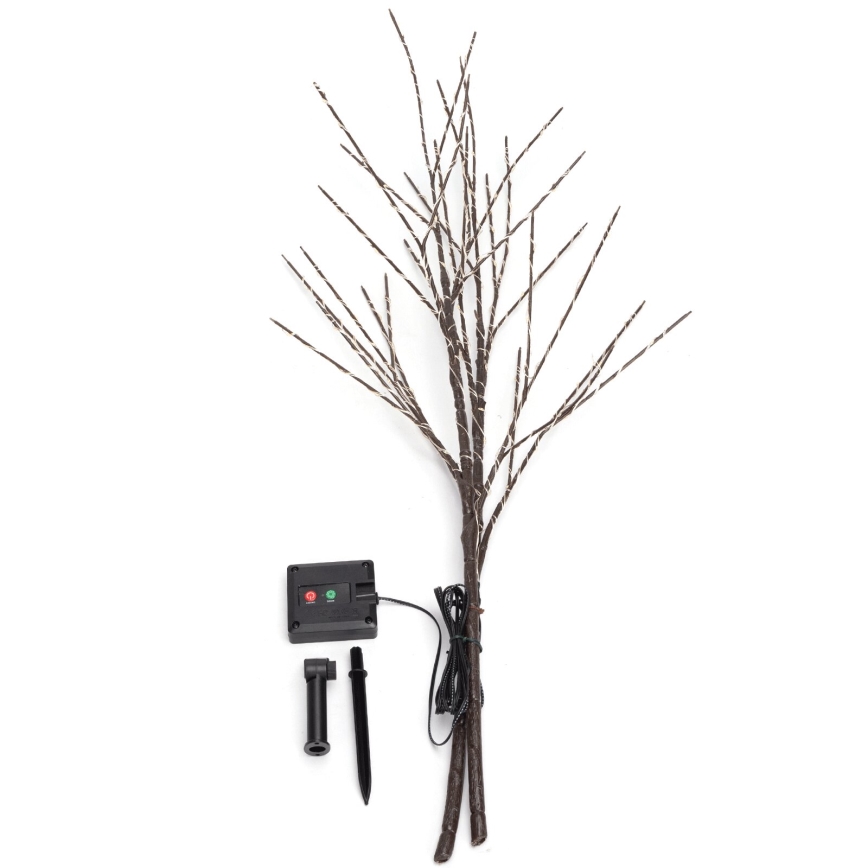 Aigostar - LED Solar decoratie 140xLED/3m IP65 300 mAh warm wit wijnstok
