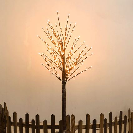 Aigostar - LED Solar decoratie 152xLED/3,8m IP65 warm wit boom
