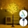 Aigostar - LED Solar decoratie 285xLED/3,8m IP65 warm wit olijf