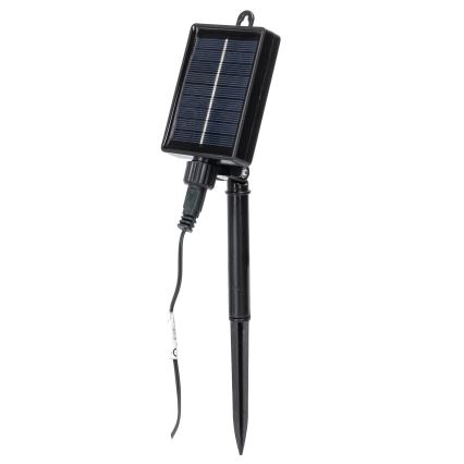 Aigostar - LED Solar Kerst lichtsnoer 10xLED/8 Functies 6,5m IP65 warm wit