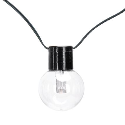 Aigostar - LED Solar Kerst lichtsnoer 20xLED/8 Functies 11,5m IP65 Meerdere kleuren