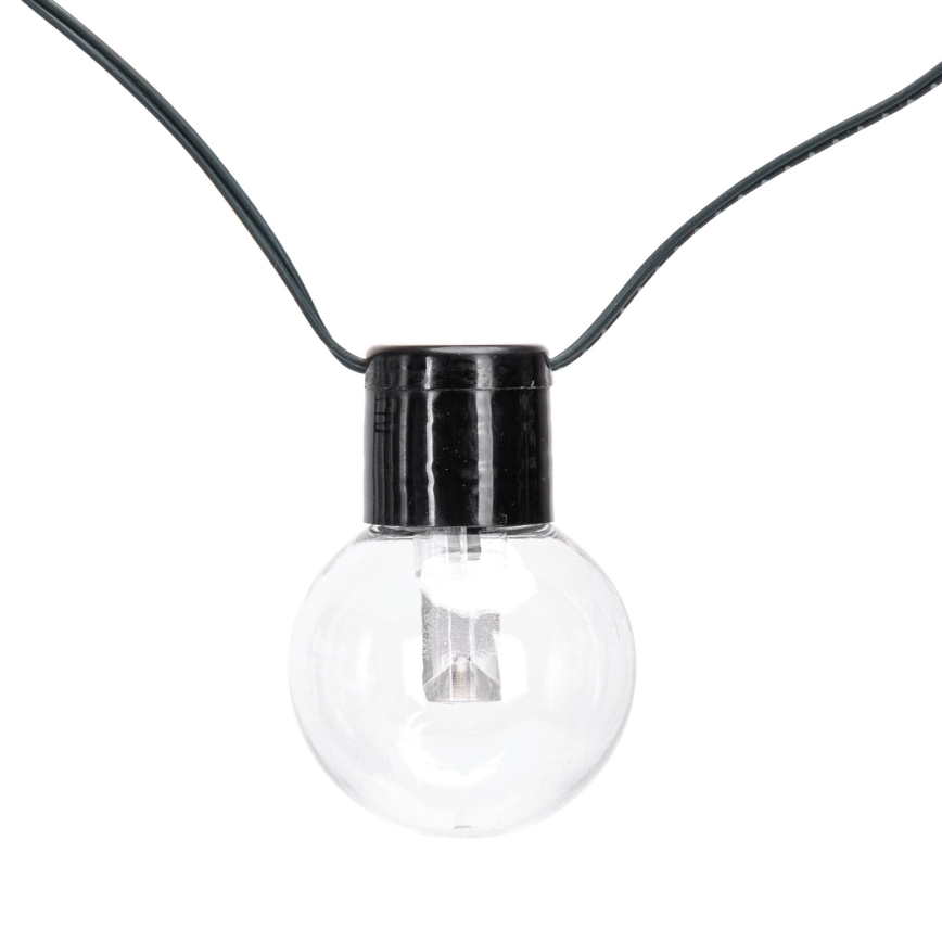 Aigostar - LED Solar Kerst lichtsnoer 20xLED/8 Functies 11,5m IP65 Meerdere kleuren