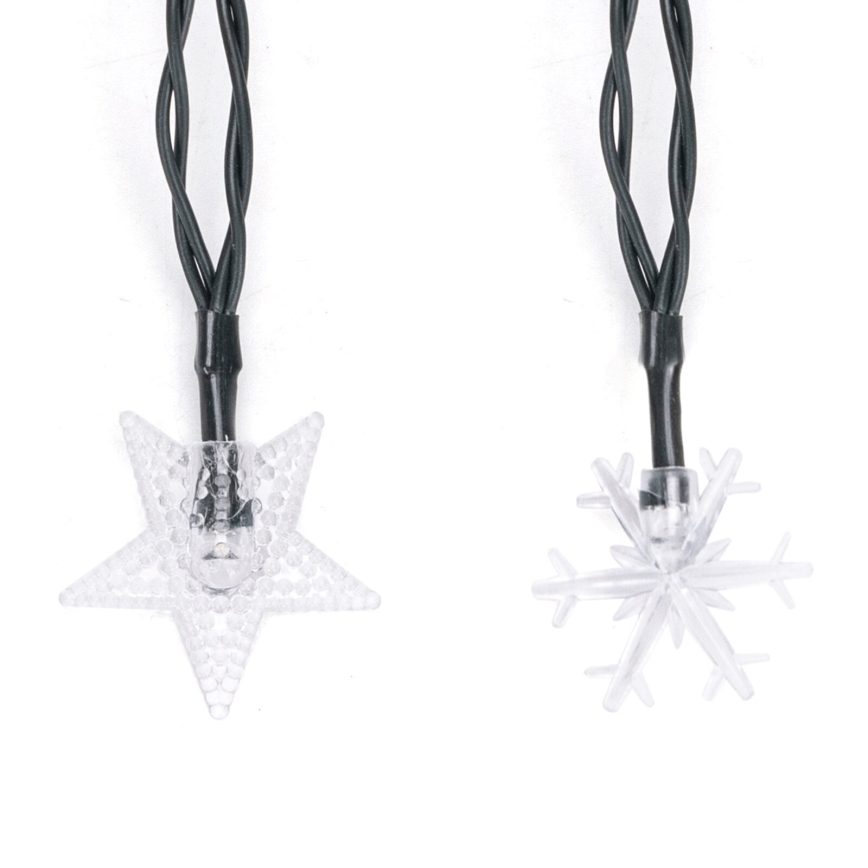 Aigostar - LED Solar Kerst lichtsnoer 50xLED/8 Functies 12m IP65 Meerdere kleuren