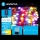 Aigostar - LED Solar Kerstketting 100xLED/8 Functies 12m IP65 Meerdere kleuren 800 mAh