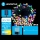 Aigostar - LED Solar Kerstketting 100xLED/8 Functies 12m IP65 Meerdere kleuren 800 mAh