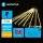 Aigostar - LED Solar Kerstketting 192xLED/8m IP65 1200 mAh warm wit