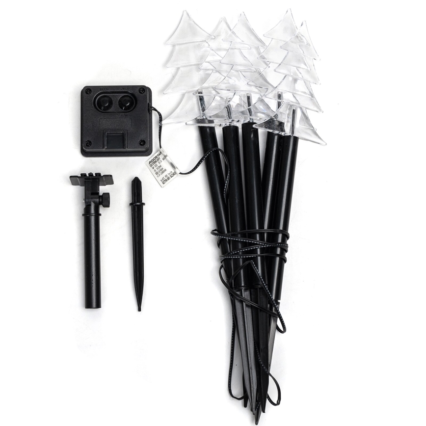 Aigostar - LED Solar Kerstmis lamp LED/0,054W/1,2V 1m IP65 koud wit
