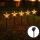 Aigostar - LED Solar Kerstmis lamp LED/0,054W/1,2V 1m IP65 warm wit
