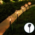 Aigostar - LED Solar Kerstmis lamp LED/0,054W/1,2V 1m IP65 warm wit