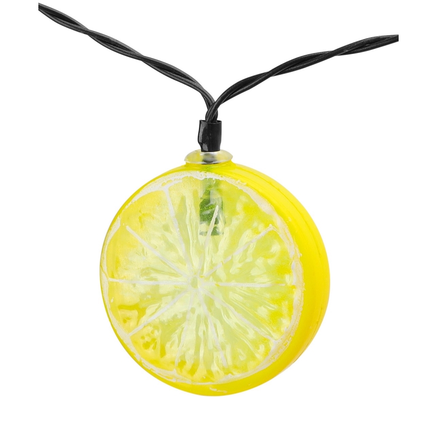 Aigostar - LED Solar ketting 10xLED/3,8m IP44 600 mAh warm wit
