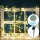 Aigostar - LED Solar ketting 50xLED/7m IP65 warm wit eucalyptus