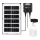 Aigostar - LED Solar kroonluchter LED/35W/12V 3000 mAh 6500K diameter 10 cm + afstandsbediening