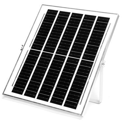 Aigostar - LED Solar lamp 2xLED/70W/12V 12000 mAh 6500K diameter 20,5 cm + afstandsbediening