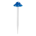 Aigostar - LED Solar lamp LED/0,006W/1,2V 100 mAh 2700K IP44 blauw