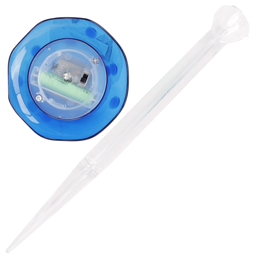 Aigostar - LED Solar lamp LED/0,006W/1,2V 100 mAh 2700K IP44 blauw