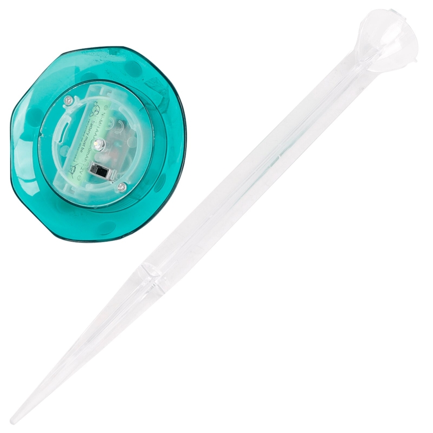 Aigostar - LED Solar lamp LED/0,006W/1,2V 100 mAh 2700K IP44 groen