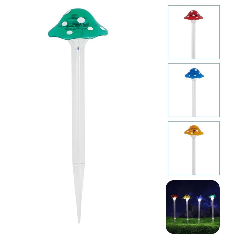 Aigostar - LED Solar lamp LED/0,006W/1,2V 100 mAh 2700K IP44 groen