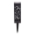Aigostar - LED Solar lamp LED/0,006W/1,2V 28,5cm zwart 100 mAh 6500K  IP44