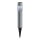 Aigostar - LED Solar lamp LED/0,006W/1,2V 31,5 cm 100 mAh mat chroom 6500K IP44