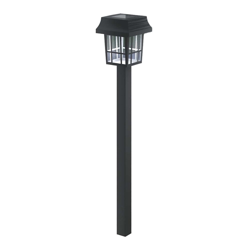 Aigostar - LED Solar lamp LED/0,006W/1,2V 32 cm 40 mAh zwart 6500K IP44