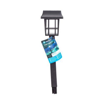 Aigostar - LED Solar lamp LED/0,006W/1,2V 32 cm 40 mAh zwart 6500K IP44