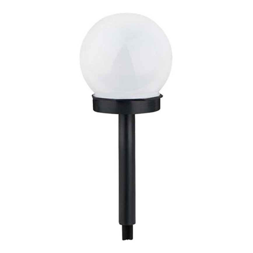 Aigostar - LED Solar lamp LED/0,006W/1,2V 33cm 40 mAh zwart 6500K IP44