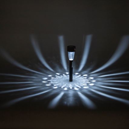Aigostar - LED Solar lamp LED/0,006W/1,2V 40 mAh 6500K IP44 29,7 cm