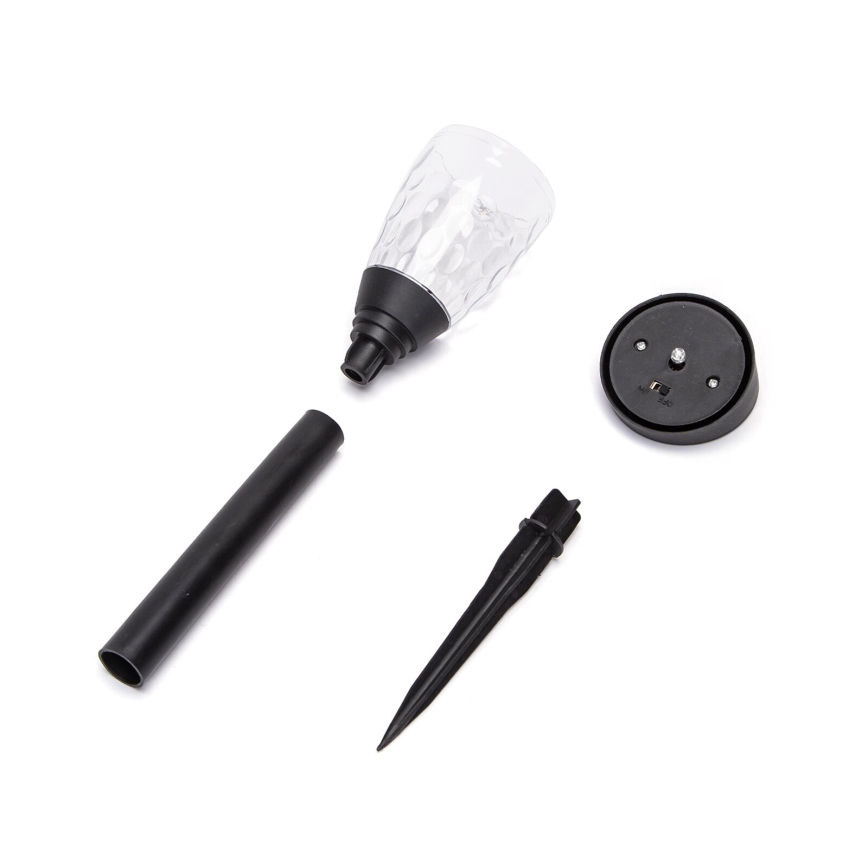 Aigostar - LED Solar lamp LED/0,006W/1,2V 40mAh 6500K IP44 34,5 cm ster