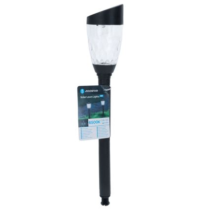 Aigostar - LED Solar lamp LED/0,006W/1,2V 40mAh 6500K IP44 34,5 cm ster
