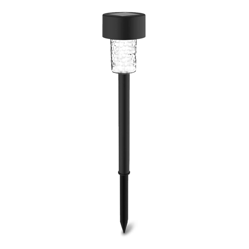 Aigostar - LED Solar lamp LED/0,06W/2V 32,7 cm 6500K IP44 600 mAh zwart