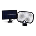 Aigostar - LED Solar lamp met bewegingssensor LED/2,4W/3,7V 1800 mAh IP65