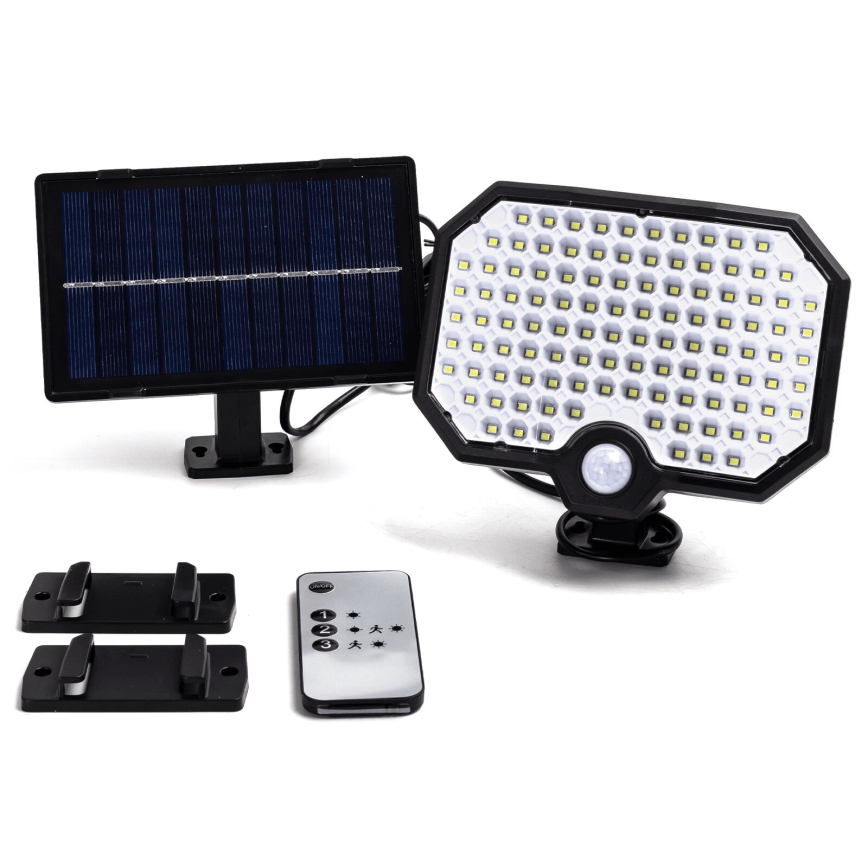 Aigostar - LED Solar lamp met bewegingssensor LED/2,4W/3,7V IP65