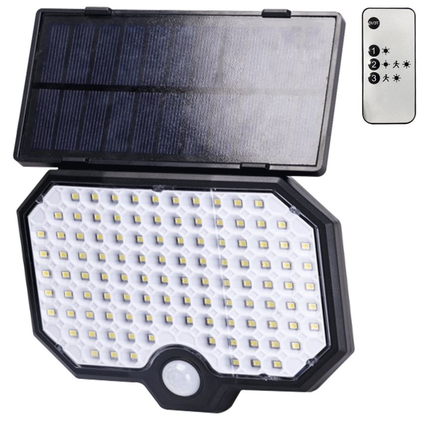 Aigostar - LED Solar lamp met bewegingssensor LED/2,4W/3,7V IP65