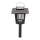 Aigostar - LED Solar lamp met een insectenval LED/0,03W/1,2V 55,2cm zwart 6500K 300 mAh IP44
