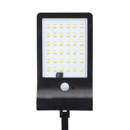 Aigostar - Solar LED Straatlamp met sensor LED/3W/3,7V1800 mAh IP44 3000/4000/5000K + afstandsbediening