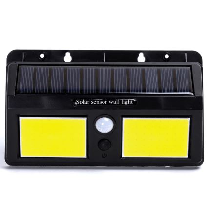 Aigostar - LED Solar wandlamp met sensor LED/20W/5,5V 2400 mAh 6500K IP65