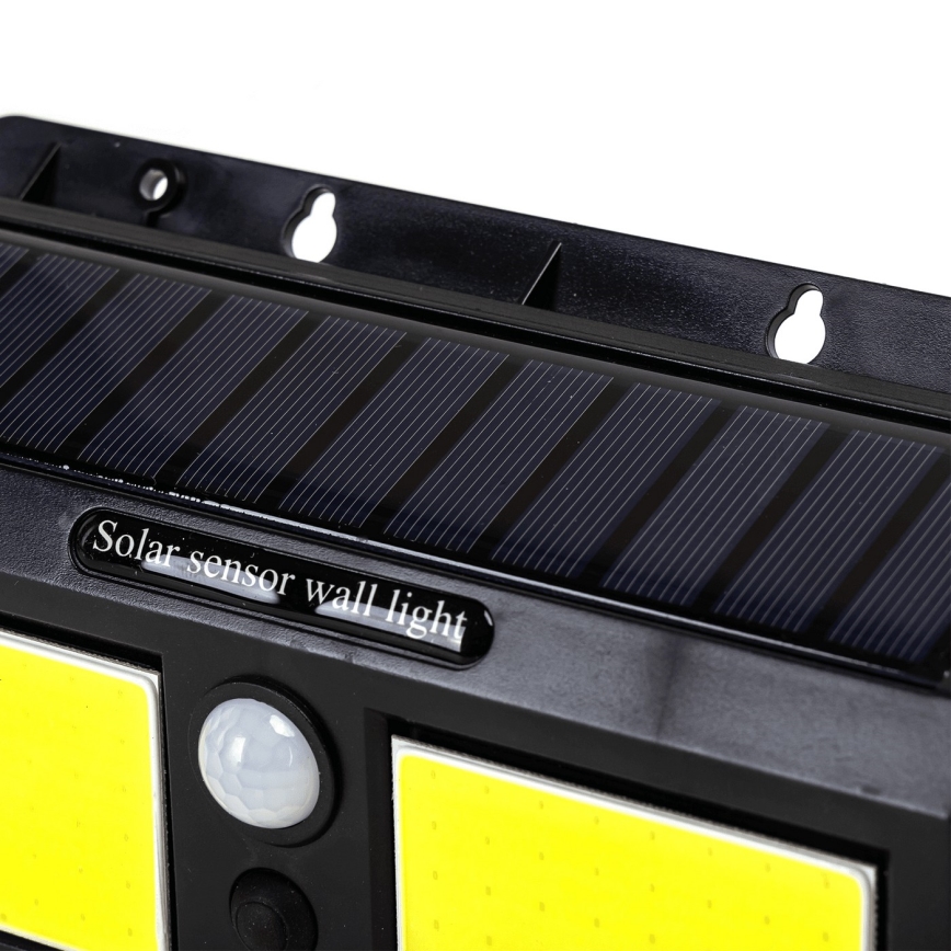 Aigostar - LED Solar wandlamp met sensor LED/20W/5,5V 2400 mAh 6500K IP65