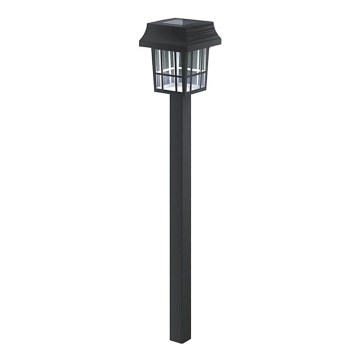 Aigostar - LED-solarlamp LED/2V 6500K IP44 40 mAh zwart
